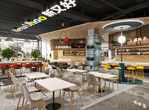 美食广场设计避坑指南:巧破难题,铸就繁华