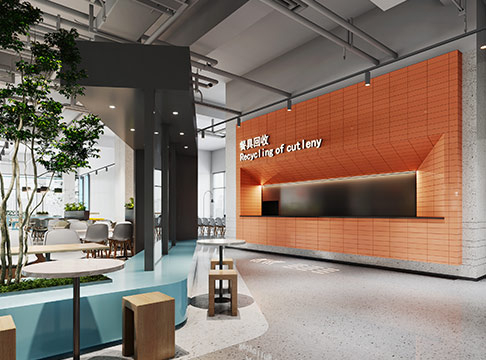 多元融合，重塑学校食堂空间