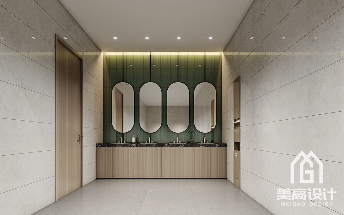 企业员工食堂装修设计效果图 企业员工食堂装修设计效果图