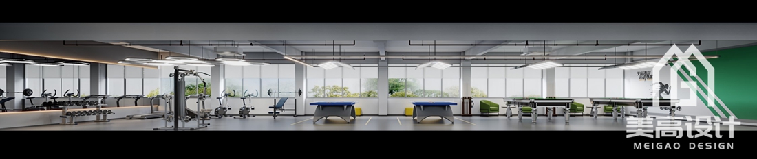 依顿电子 7686㎡配套宿舍楼设计-1F运动区效果图.jpg 依顿电子 7686㎡配套宿舍楼设计-1F运动区效果图.jpg