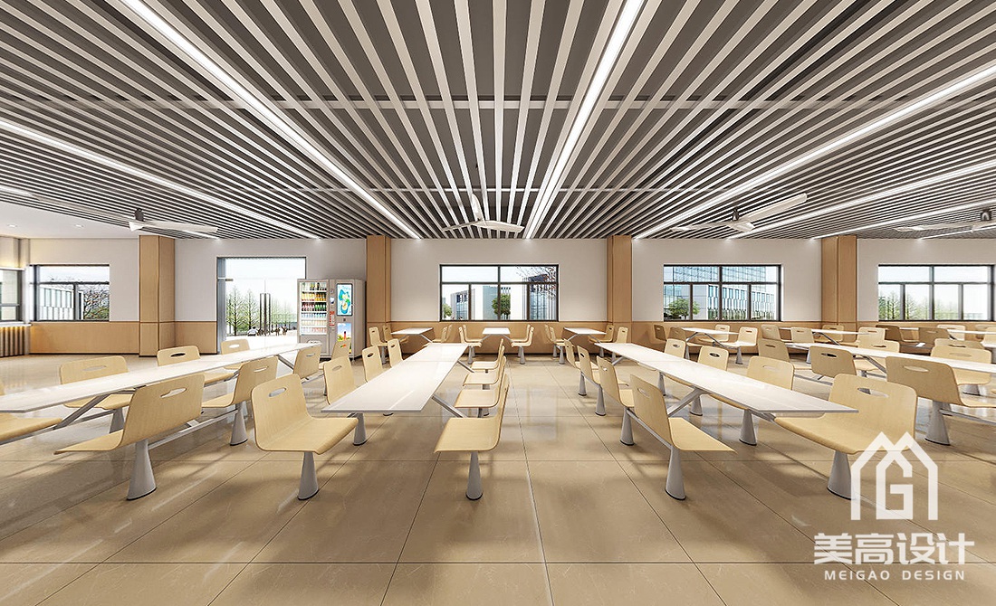 惠州企业员工餐厅装修效果图-入口就餐区.jpg 惠州企业员工餐厅装修效果图-入口就餐区.jpg