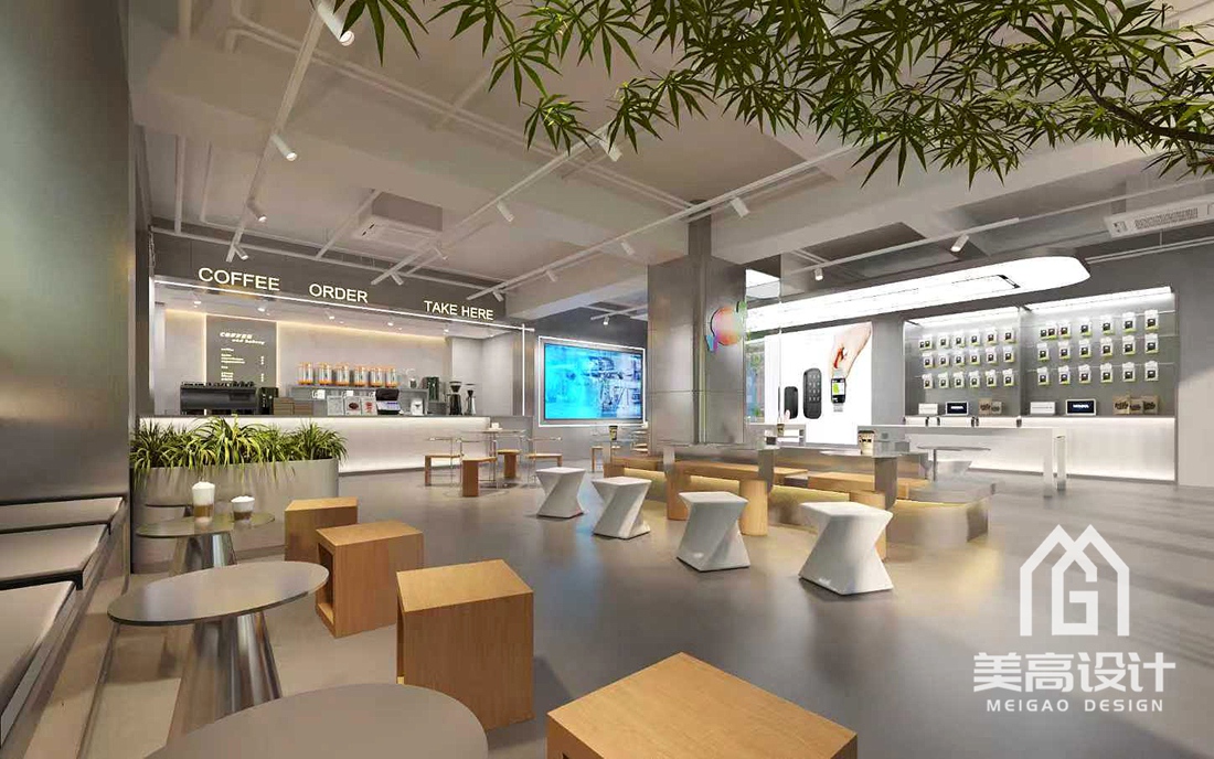日本咖啡体验门店室内设计
