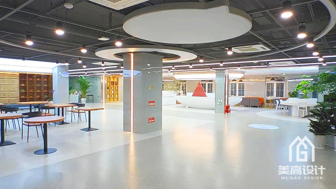 津药达仁堂·员工餐厅装修设计完工实景照