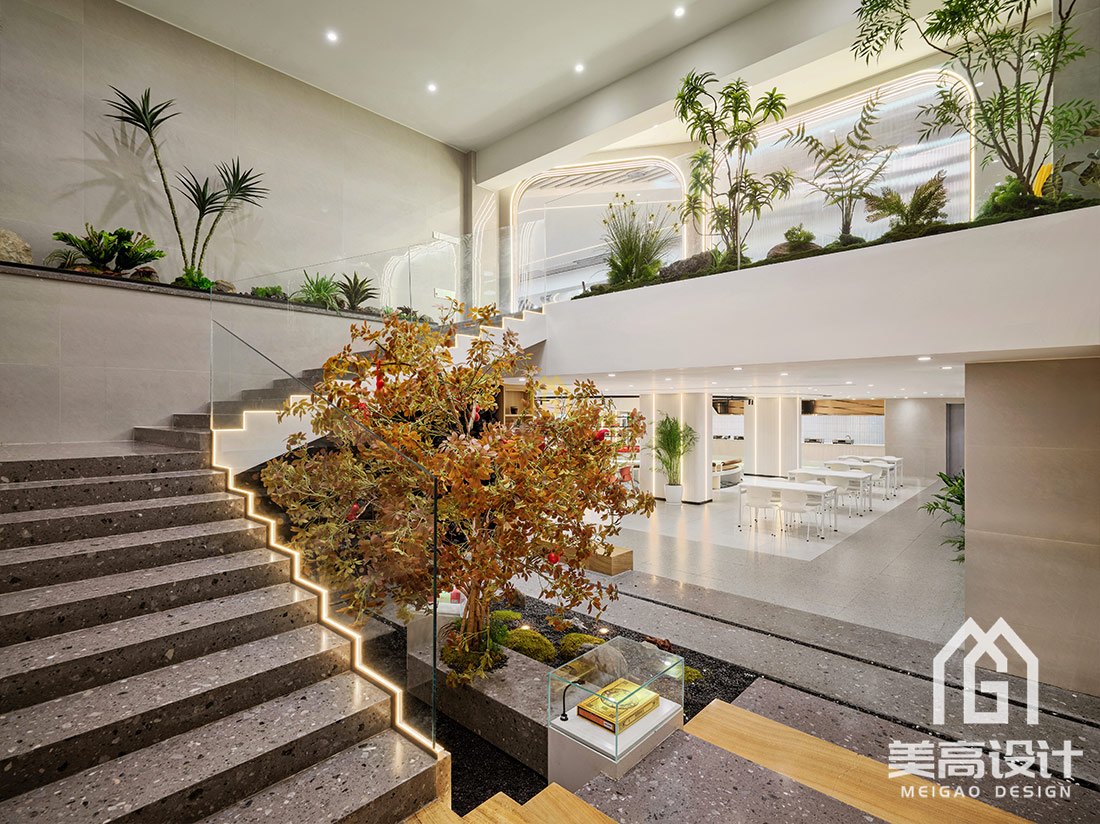 国企员工食堂设计完工实景图